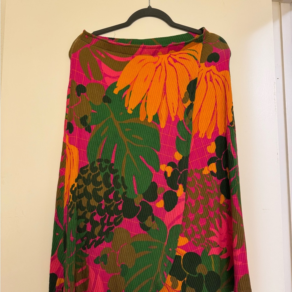 FARM RIO Vibrant Floral Skirt